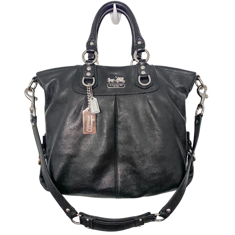 Coach Bag - Madison Julianne Black Leather